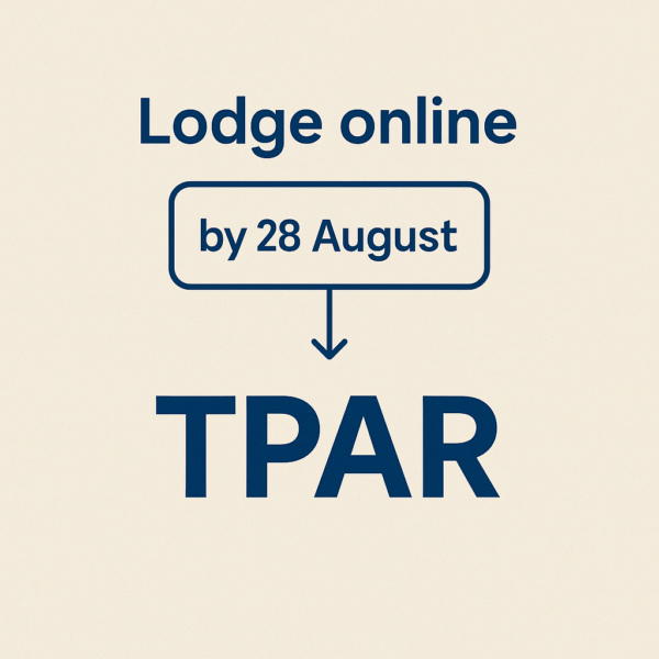 lodge a TPAR